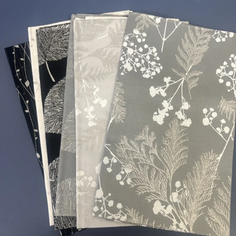 Annie's Holiday‎ Quilters Club Sparkle & Fade Catch-all Trays Hoffman Fabric New